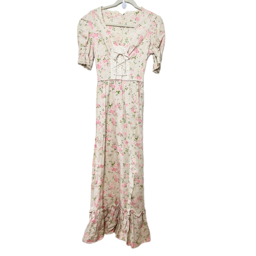 NWT Vintage 1974 The Tweed Shop® Casual Colony Floral Dress Little Prairie